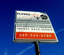 Auto Shop Sign | Flying Dog Garage